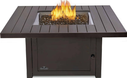 Napoleon Bbq STTR2BZ St. Tropez Square Patioflame Table Fire Table , Propane, Bronze