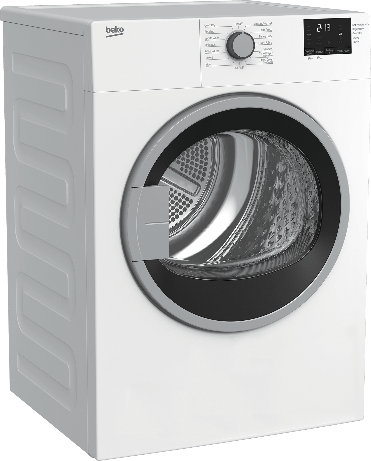 Beko BDV7200X2 24" Electric Air Vented Front Load Dryer