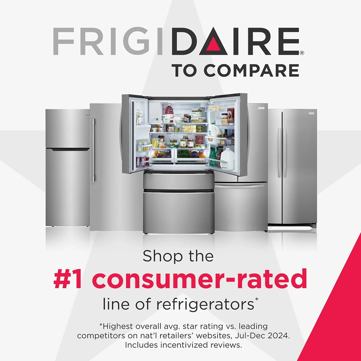 Frigidaire FRAE1626AW 16 Cu. Ft. Garage Ready Upright Refrigerator
