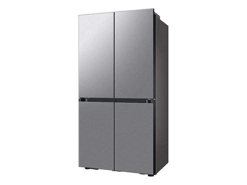 Samsung RF23DB9600QL Bespoke Counter Depth 4-Door Flex™ Refrigerator (23 cu. ft.) with Beverage Center ™ in Stainless Steel - (with Customizable Door Panel Colors)