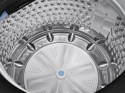Samsung WA52DG5500AVUS 5.2 cu. ft. Large Capacity Smart Top Load Washer with Super Speed Wash in Brushed Black