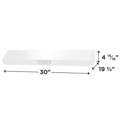 Frigidaire FCVW3052AW Undercabinet 30" Ventilation Hood