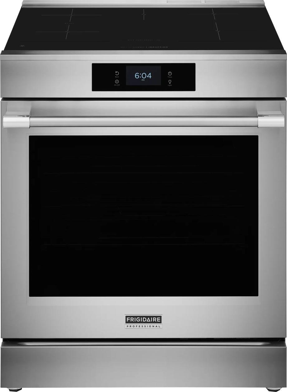 Frigidaire PCFI3085BF 30" Induction Range with Stone-Baked Pizza