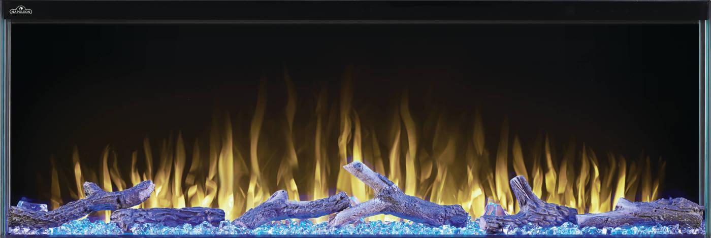 Napoleon Bbq NEFB50H3SV Trivista Primis 50 Three-Sided Built-in Electric Fireplace
