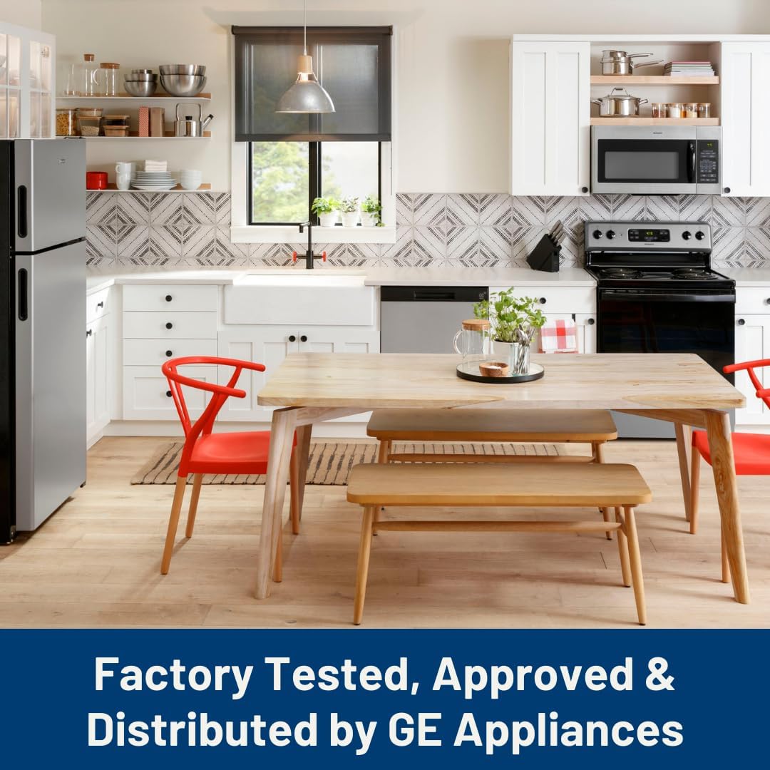 Ge Appliances GE3618PA Range 4-Piece Porcelain Drip Pan Set - 4-Pack Includes 3 6" and 1 8" Pans