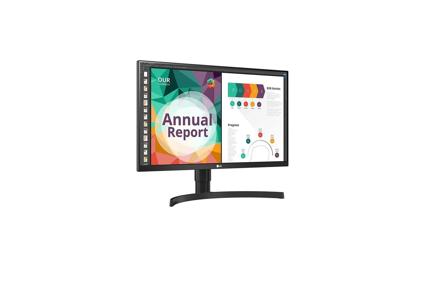 Lg 27BN85UNB 27" IPS UHD 4K Monitor with VESA DisplayHDR™ 400, built-in speakers & gaming features