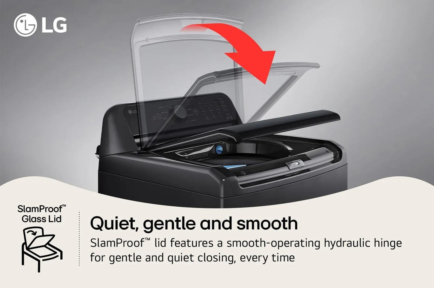 Lg WT7150CX 5.0 cu. ft. Mega Capacity Top Load Washer with TurboDrum™ Technology