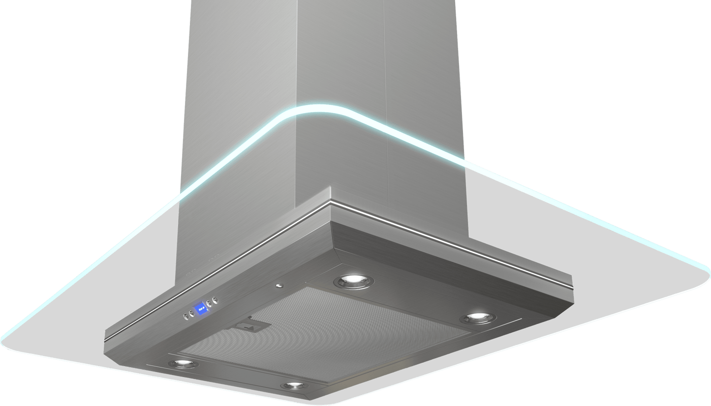 Zephyr ZVNE42AG Verona, Is., 42" SS+Glass, 715 CFM, DCBL, ACT