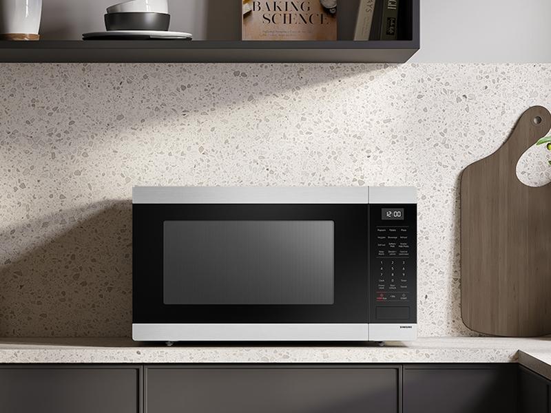 Samsung MS19DG8500SR 1.9 cu. ft. Countertop Microwave with Sensor Cooking in Stainless Steel