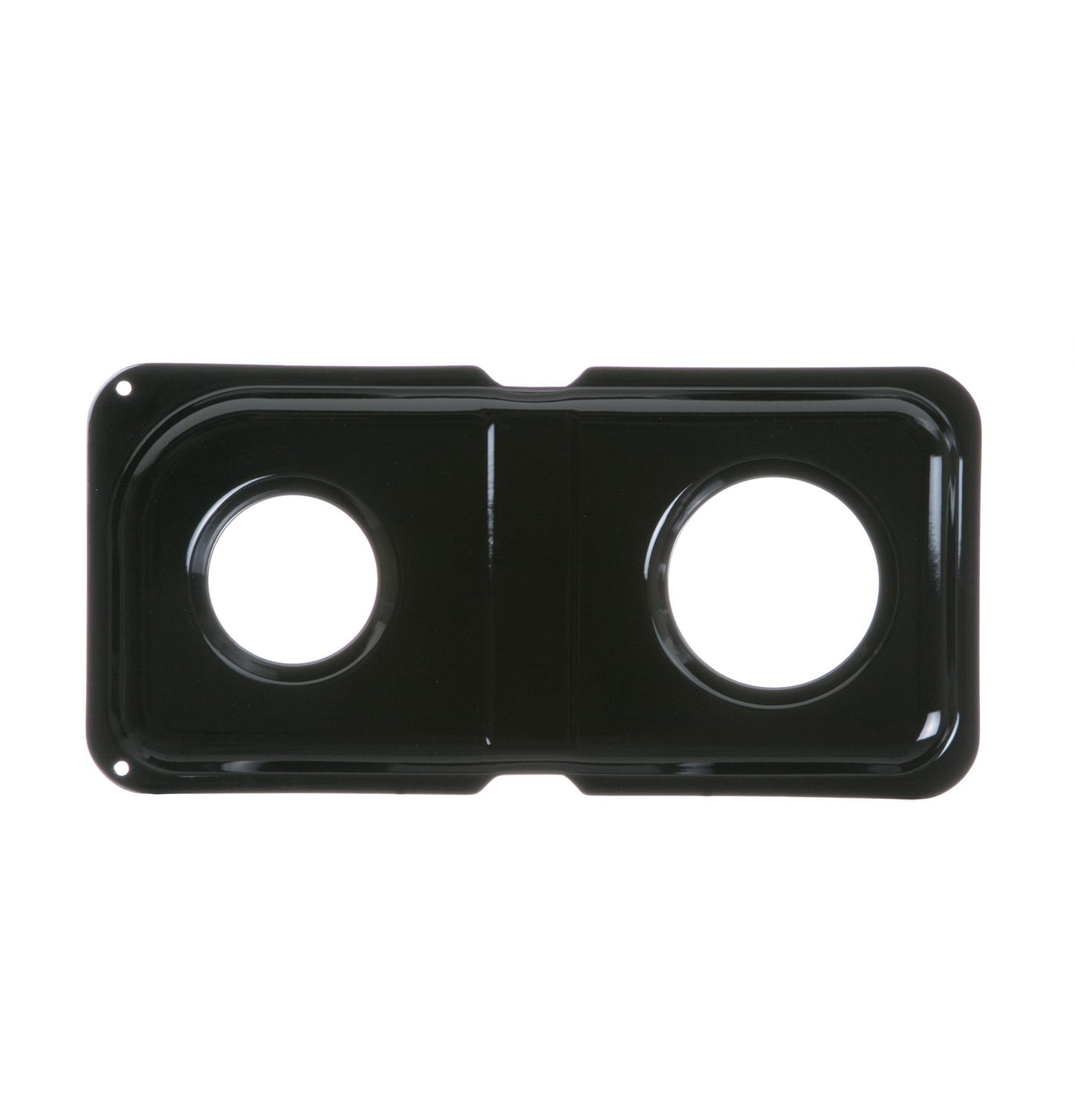 Ge Appliances WB34K10009 Gas Range Double Drip Pan - Right - Black Porcelain