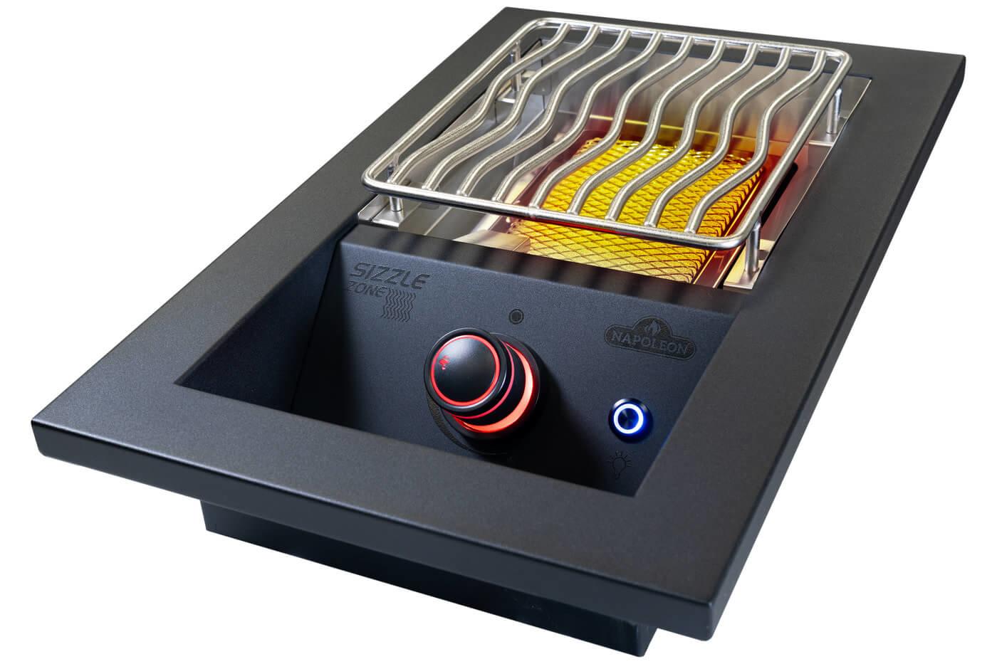 Napoleon Bbq BIB10IRNMK Napoleon Built-In700 Single NG Infrared Drop-In Burn MatteBlk