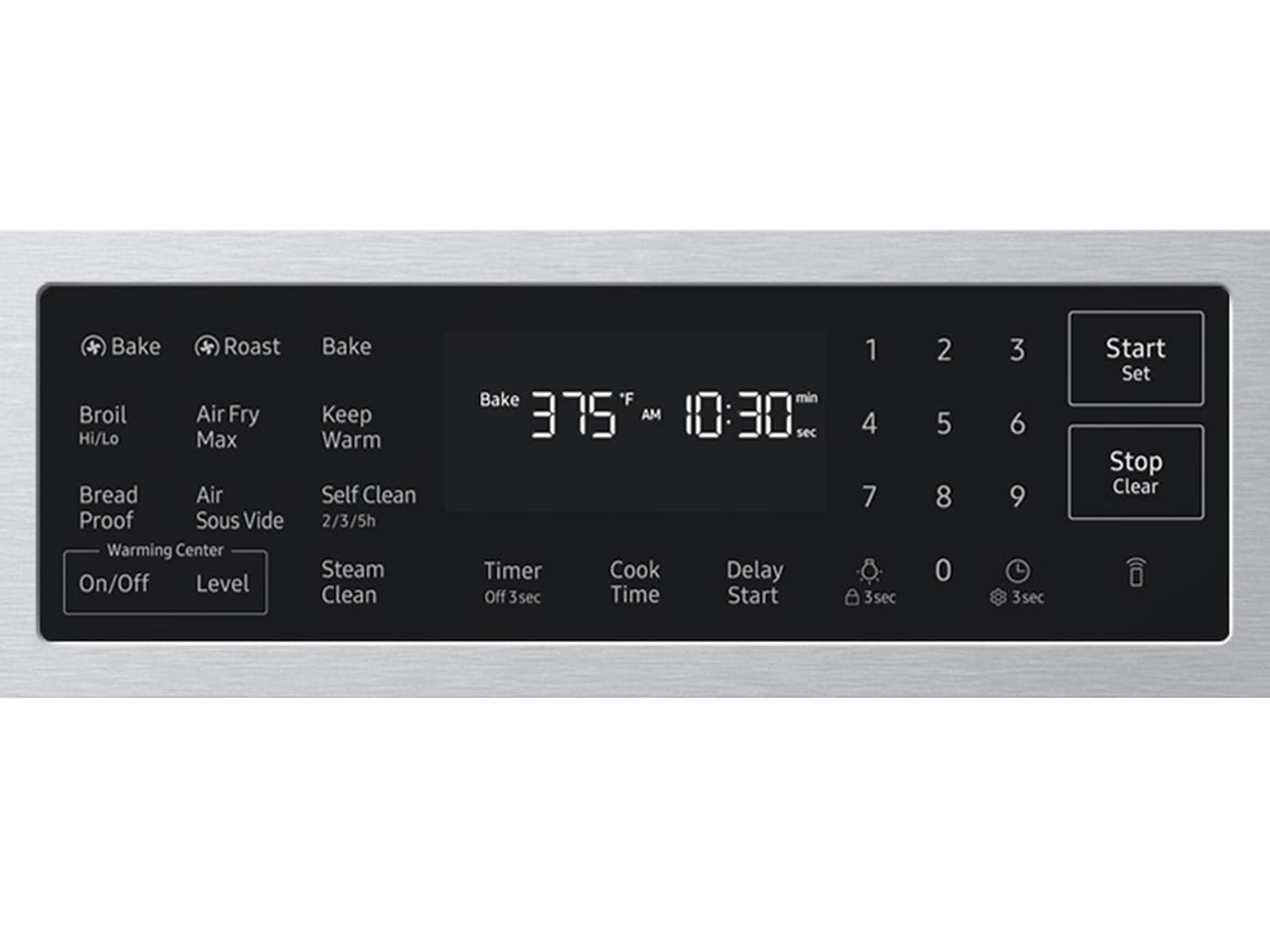 Samsung NSE80H63SR Bespoke Smart Slide-in Electric Range Pro Style Design  Air Fry Max  True Convection