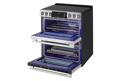 LTIS7338XE LG STUDIO 7.3 cu. ft. Double Oven Induction Slide-in Range with Probake® Convection and Air Fry