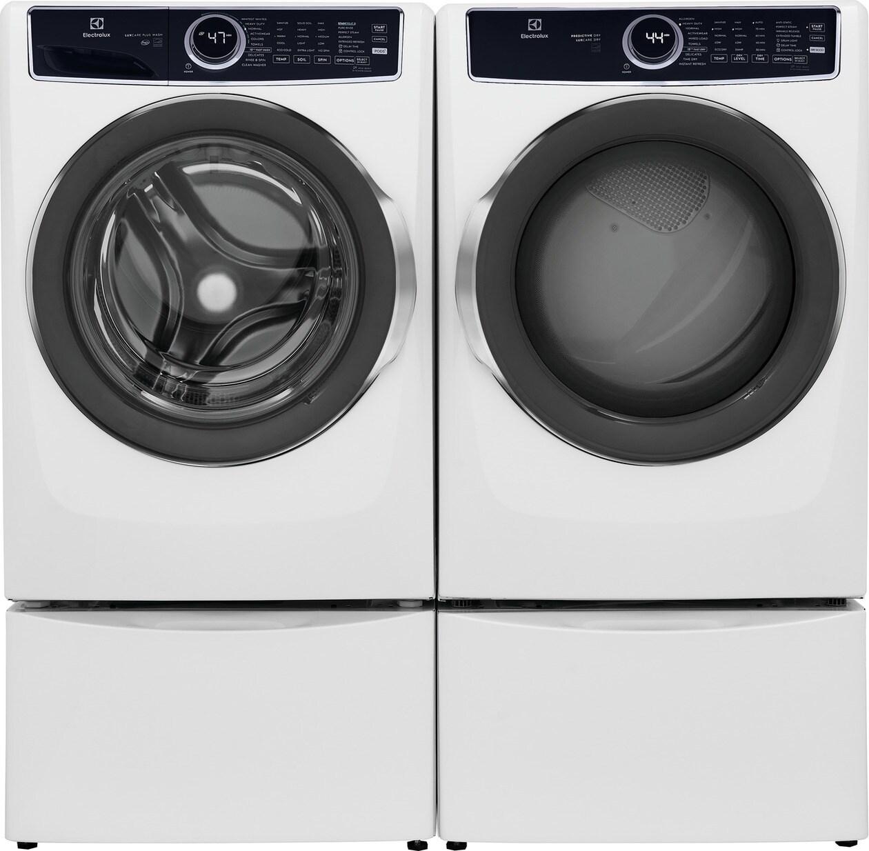Electrolux ELFE7537AW Front Load Perfect Steam™ Electric Dryer with Predictive Dry™ and Instant Refresh - 8.0 Cu. Ft.
