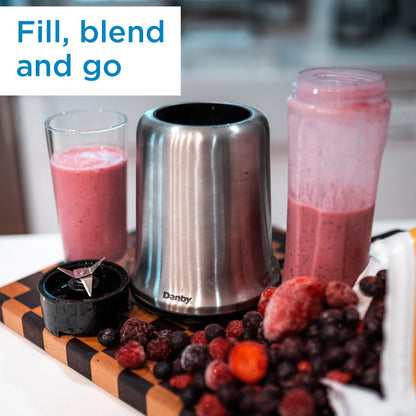 DBL25C1BSSDB Danby 600mL Smoothie Blender Specialty in Stainless Steel
