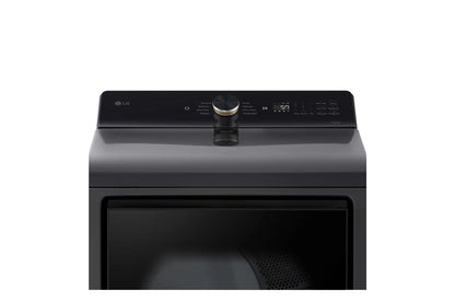 Lg DLE8480LE 7.3 cu. ft. Ultra Large Capacity Rear Control Electric Dryer with LG EasyLoad™ Door and AI Sensing