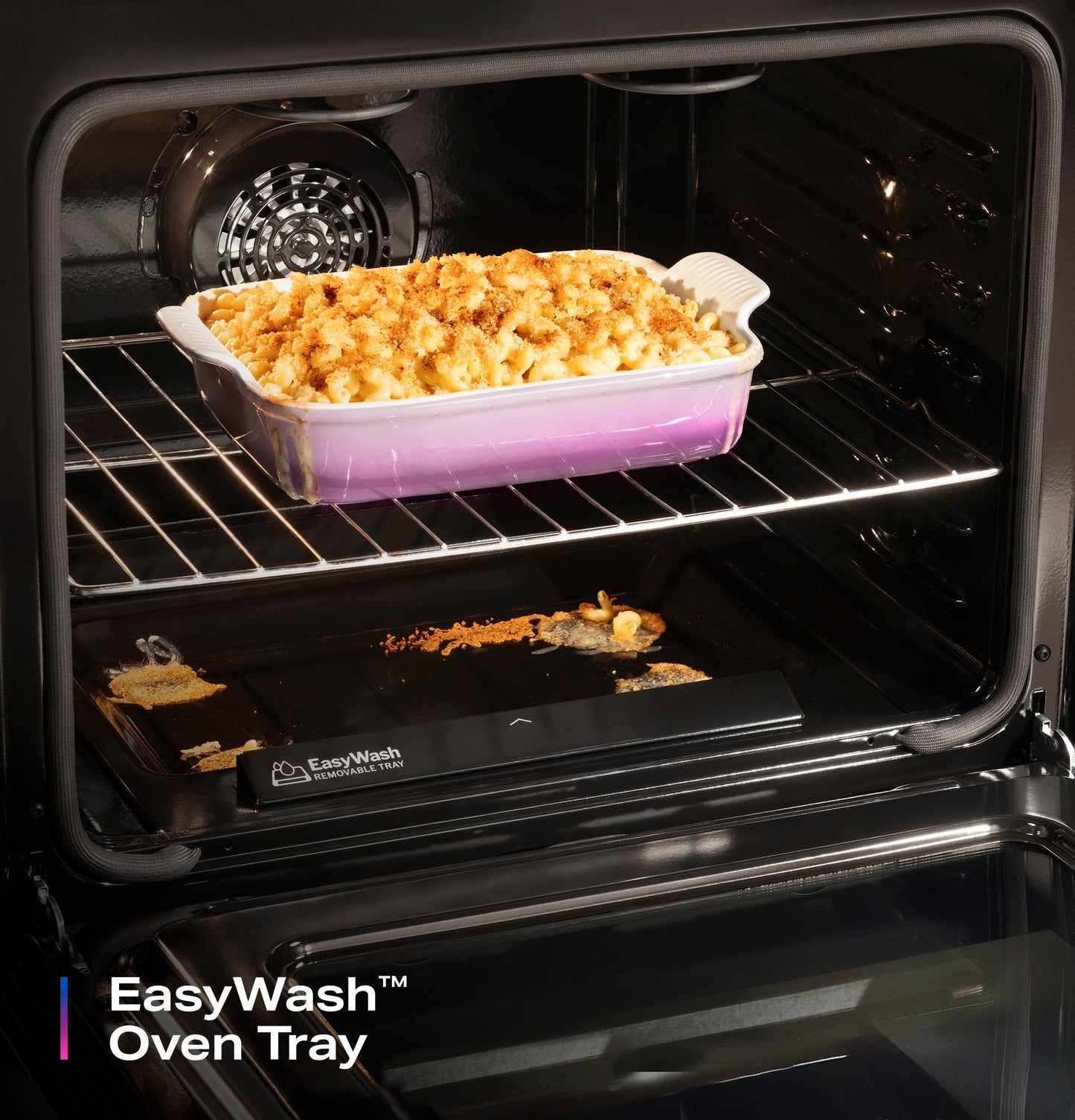 PGF700AYFS GE Profile™ 30" Smart Free-Standing Gas Convection Range with No Preheat Air Fry and EasyWash™ Oven Tray