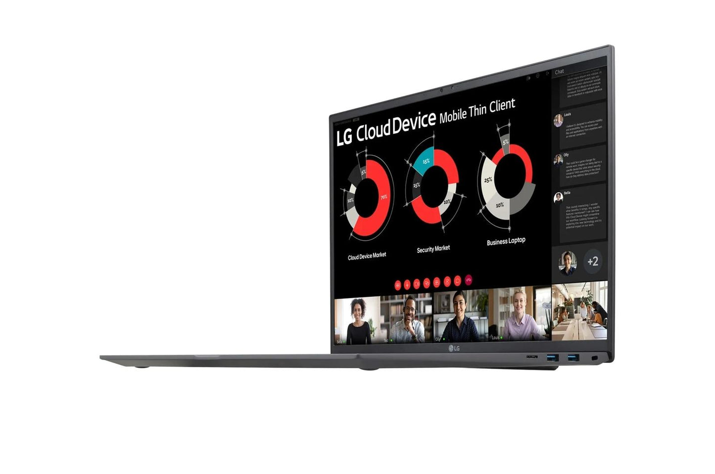 Lg 17ZT90RGAX34U1 17'' WQXGA Anti-Glare Mobile Thin Client Non OS with 13th Gen Intel® Core i3 Processor