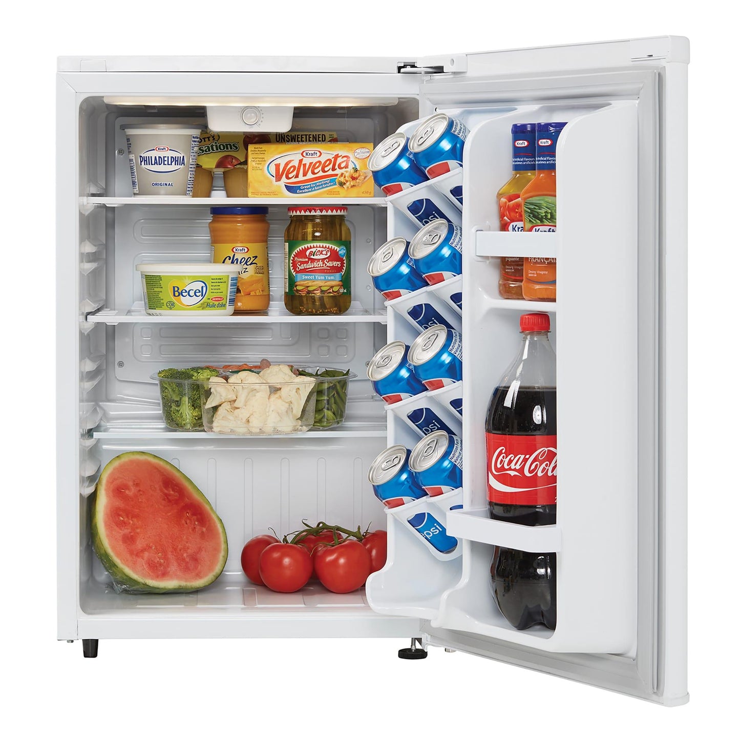 DAR026A2WDB Danby 2.6 cu. ft. Contemporary Classic Compact Refrigerator in White