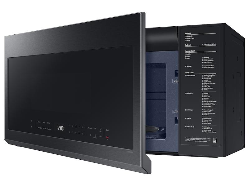 Samsung ME21DG6300MT 2.1 cu. ft. Over-the-Range Microwave with Wi-Fi in Matte Black Steel