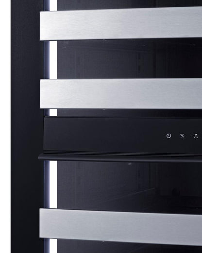 Summit SDHWC98PNR 24" Wide Dual Zone Wine Cellar (panel Not Included)