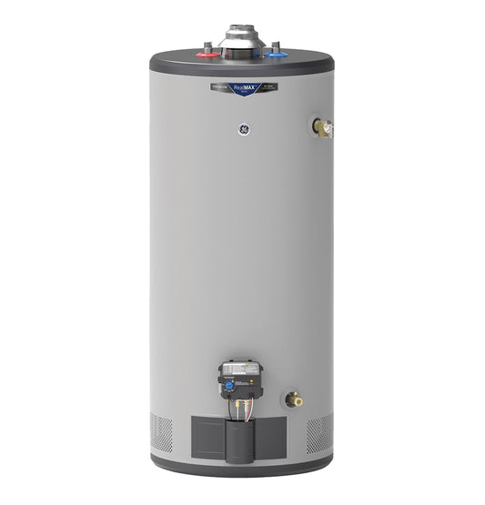 GP40S10BXR GE RealMAX Premium 40-Gallon Short Liquid Propane Atmospheric Water Heater