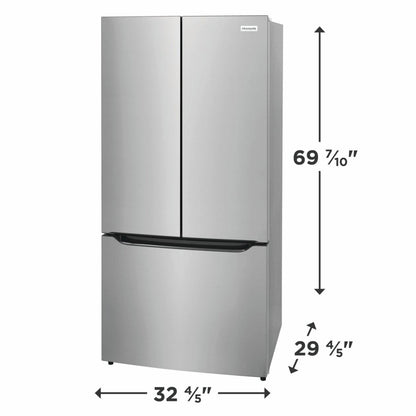 Frigidaire FRFG2033AV 20 Cu. Ft. Counter-Depth French Door Refrigerator