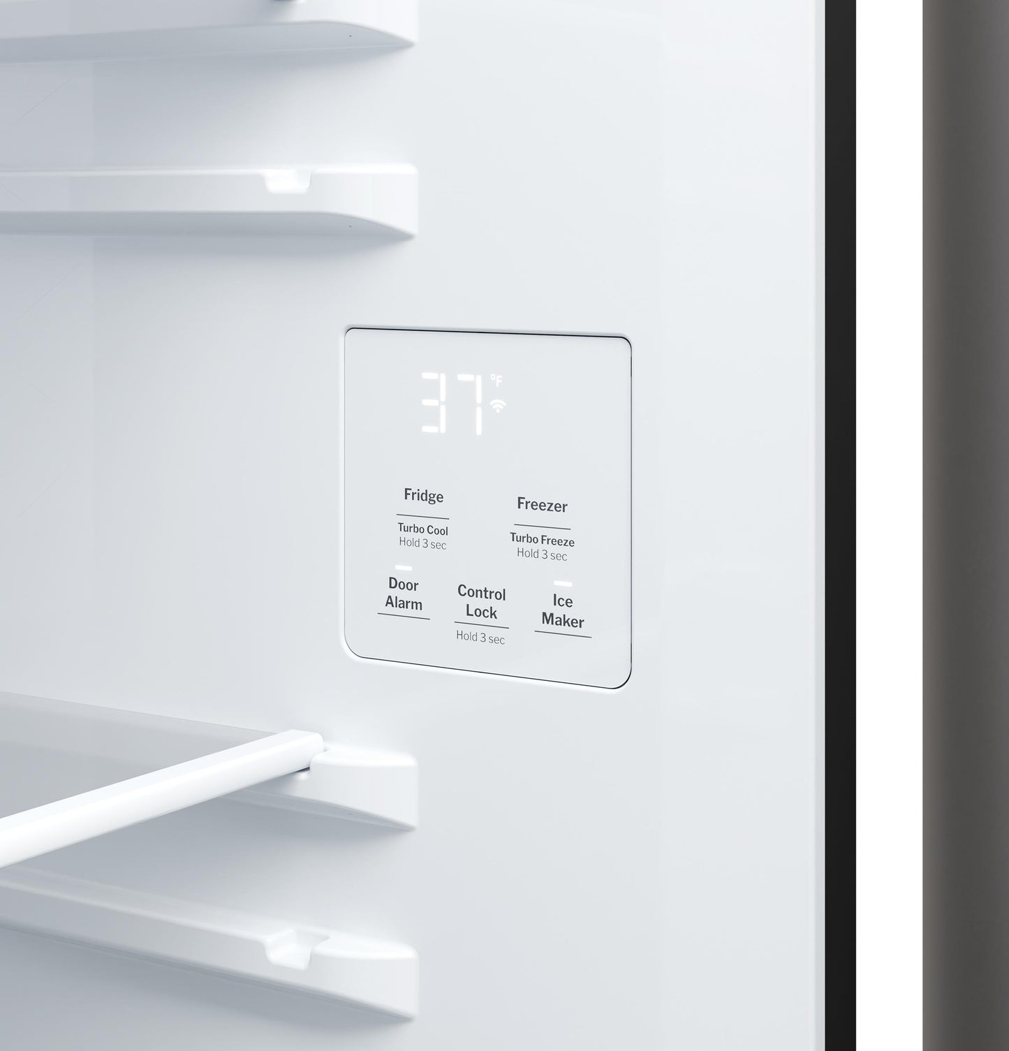 GSS28NMYES GE® 27.9 Cu. Ft. Side-By-Side Refrigerator with Extra Tall Dispenser and In-Door Icemaker