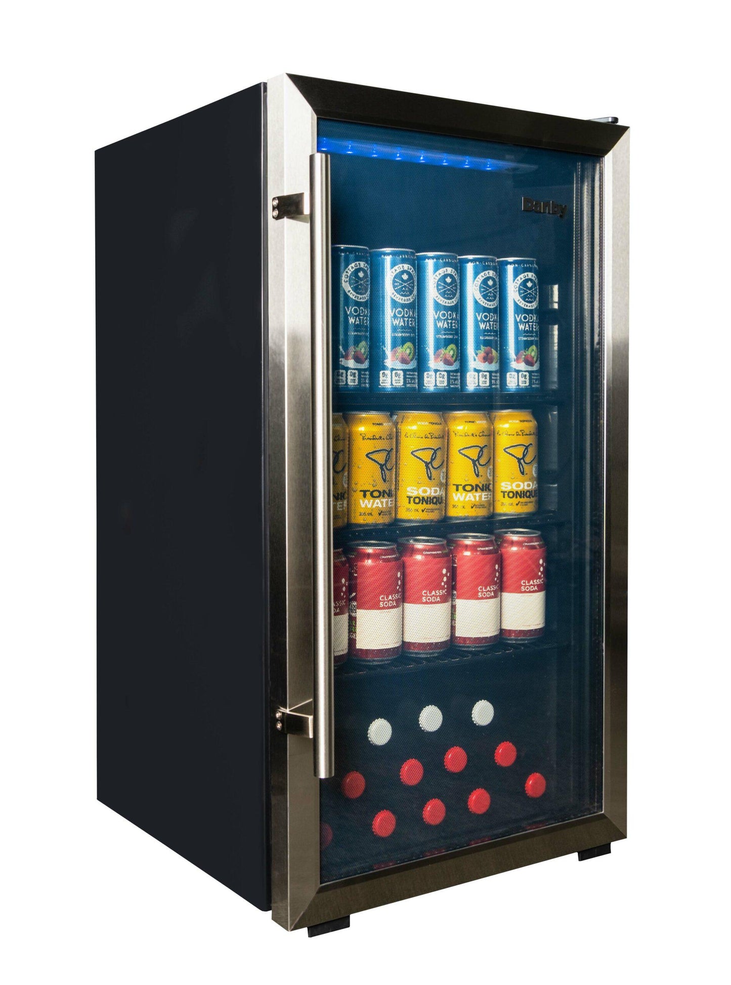 DBC117A2BSSDD6 Danby 3.1 cu. ft. Free-Standing Beverage Center in Stainless Steel