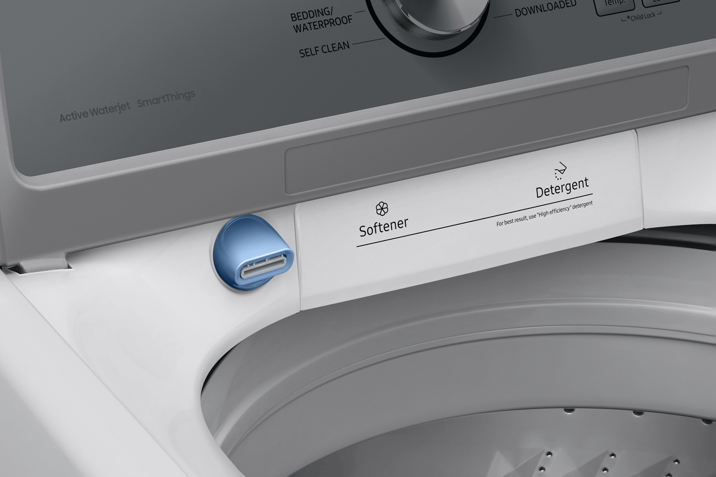 Samsung WA46CG3505AW Top Load Washer ActiveWave™ Agitator  Wi-Fi  4.6 cu.ft.