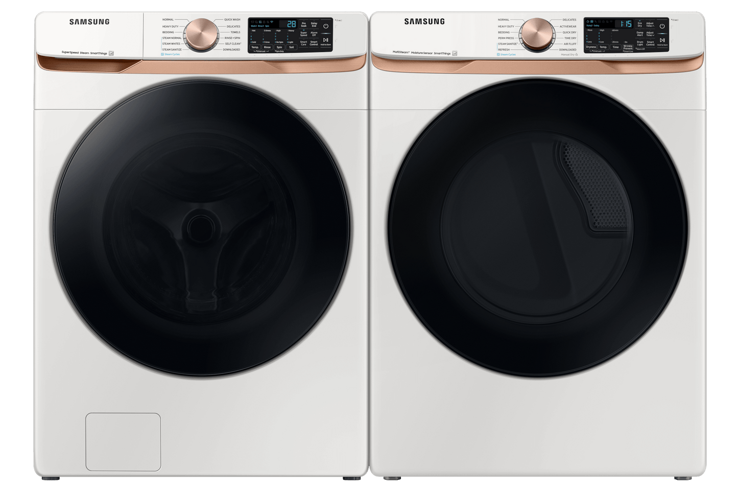 Samsung WF50BG8300AE Front Load Washer Super Speed Wash  Steam Wash  5.0 cu.ft.