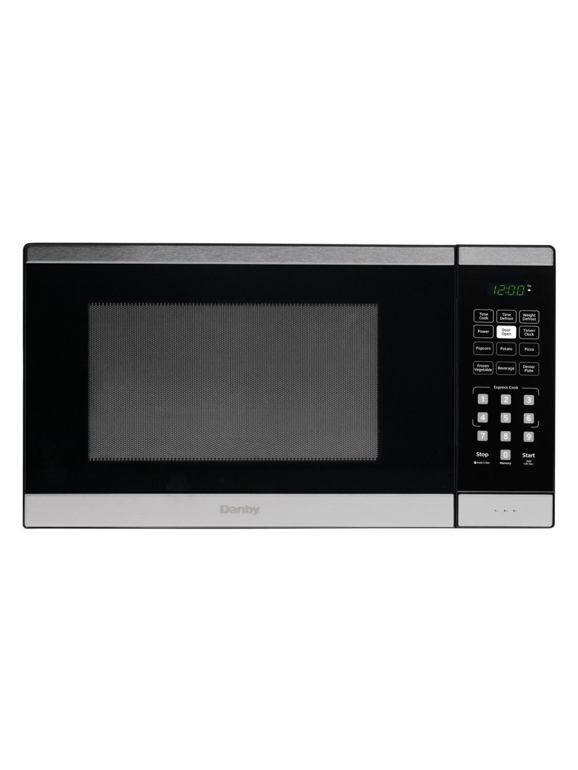 DBMW1126BBS Danby 1.1 cu. ft. Countertop Microwave in Black and Stainless Steel