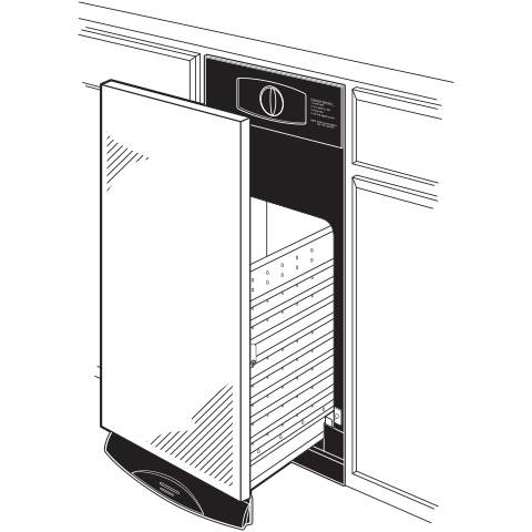 Cafe UCG1520NSS Universal 15" Built-In Compactor