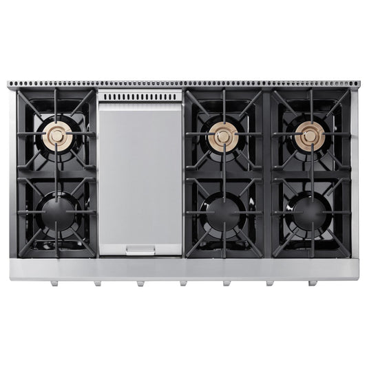 HRT4806ULP Thor Kitchen 48-inch Professional Lp Rangetop - Hrt4806ulp