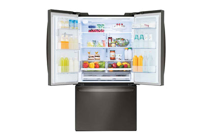 Lg LRFS28XBD 28 cu. ft. 3 Door French Door, Standard Depth, Ice and Water with Single Ice