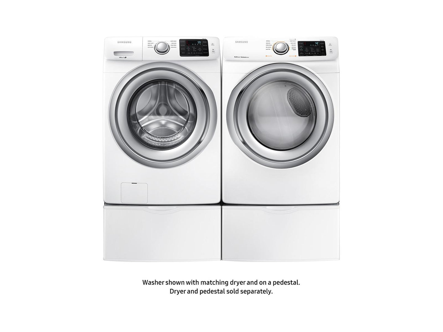 Samsung WF45N5300AW WF5300 4.5 cf Front Load washer w/ VRT Plus (2018)