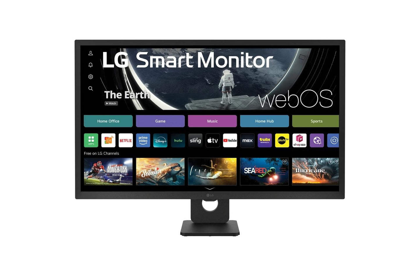 Lg 32SR50FB 32 Inch Full HD IPS Smart Monitor with webOS and Built-in Speakers