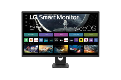 Lg 32SR50FB 32 Inch Full HD IPS Smart Monitor with webOS and Built-in Speakers