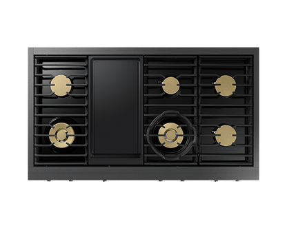 Dacor DTT48T963GM 48" Rangetop, Graphite Stainless, Natural Gas/Liquid Propane