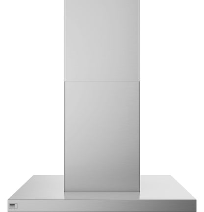 Cafe UVI1036SRSS 36" Designer Island-Mount Chimney Vent Hood with Clean Air Sensors