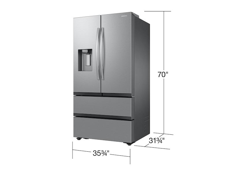 Samsung RF26CG7400SRAA 25 cu. ft. Mega Capacity Counter Depth 4-Door French Door Refrigerator with Four Types of Ice in Stainless Steel