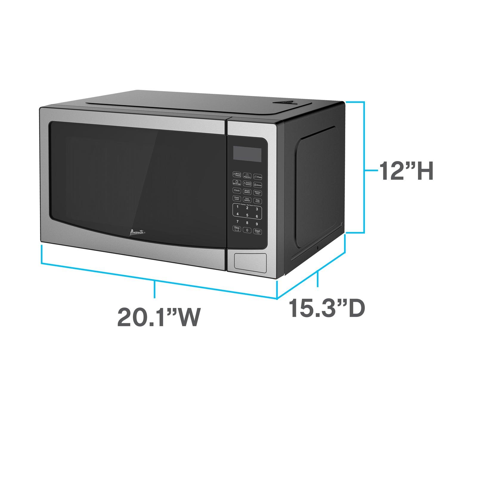 MT115V0W Avanti Microwave Oven, 1.1 cu. ft. Capacity - White / 1.1 cu. ft.