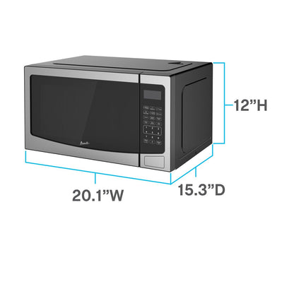 MT115V1B Avanti 1.1 cu. ft. Microwave Oven - Black