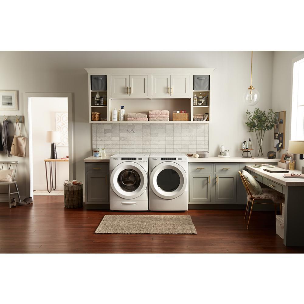 Whirlpool WGD5620HW 7.4 cu. ft. Front Load Gas Dryer with Intuitive Touch Controls