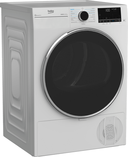Beko HPD24414W 24" Heat Pump Ventless Front Load Dryer