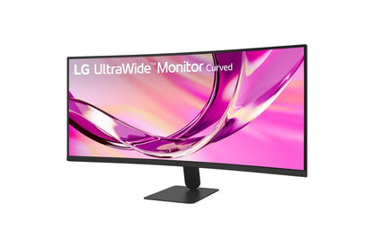 Lg 34U60ZBB 34 Inch UltraWide™ WQHD 1440P 120Hz 1800R Curved Monitor