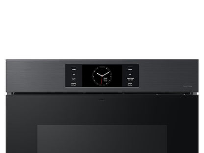 Samsung NV51CG700DMTAA Bespoke 30" Matte Black Steel Double Wall Oven with AI Pro Cooking™ Camera