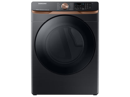 Samsung DVE50BG8300V 7.5 cu. ft. Smart Electric Dryer with Steam Sanitize+ and Sensor Dry in Brushed Black