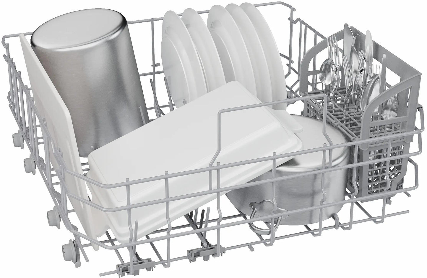 Bosch SHX53DM5N 300 Series, built-under dishwasher, 24'', Brushed steel anti-fingerprint