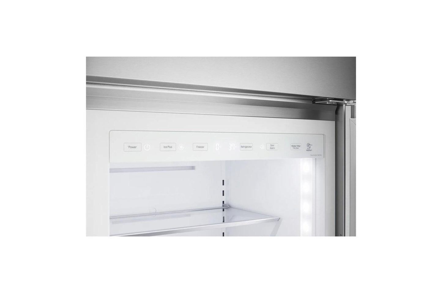 US26WBB92S LG SIGNATURE 26 cu. ft. Smart Side-by-Side Built-In Refrigerator with Ice & Water Dispenser
